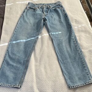Levi's Light Blue Straight Jeans